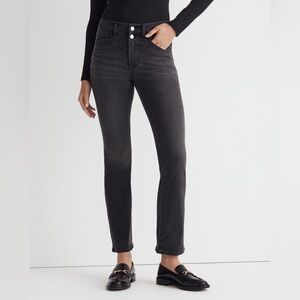 Madewell mid rise kick out jeans